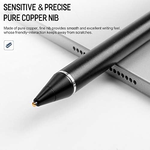 Dokunmatik Ekranlar için AICase Stylus Kalemler, 1.45 mm Yüksek Hassasiyet ve Hassasiyet Noktası iPad Kalem İnce Nokta Aktif