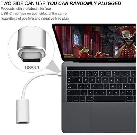 USB C HDMI Adaptörü, Tip C HDMI Dönüştürücü (Thunderbolt 3 Uyumlu) MacBook Pro, Google Chromebook Pixel,Dell XPS Samsung Galaxy