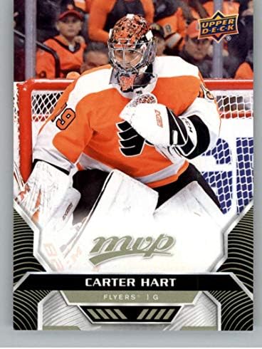 2020-21 Üst Güverte MVP 62 Carter Hart Philadelphia Flyers NHL Hokey Ticaret Kartı