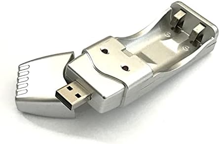 Piller Şarj Edilebilir Pil Şarj Cihazı USB, Aa/AAA Ni-Mh Ni-Cd Şarj Edilebilir Pilleri Şarj Edebilir. 4 Adet şarj cihazı
