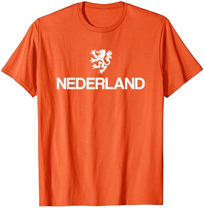 Nederland Amblemi Hollanda Tişörtü