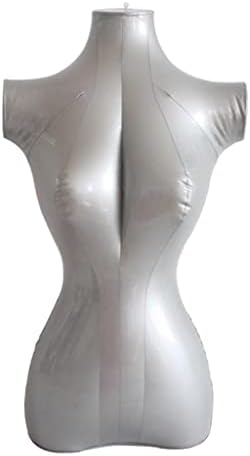 Almencla PVC 69 cm Şişme Yetişkin Kadın Manken Büstü Ekran Kukla Torso Modelleri
