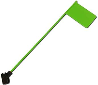 Parlak Yeşil Plastik 11 inç 2x3 Masa Bayrağı ile Bayrak Yukarı Bayrak Aşağı Flip Klip Bildirim Durumu Uyarısı Ofis (1 Paket)