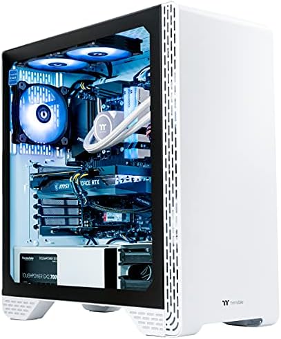 Thermaltake Glacier 360 Sıvı Soğutmalı PC (AMD Ryzen 5 5600X, RTX 3060, 16GB RGB 3600Mhz DDR4 ToughRAM RGB Bellek, 1TB NVMe