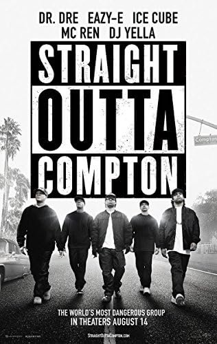 Düz Outta Compton POSTER 11x17 İnç Film Afişi