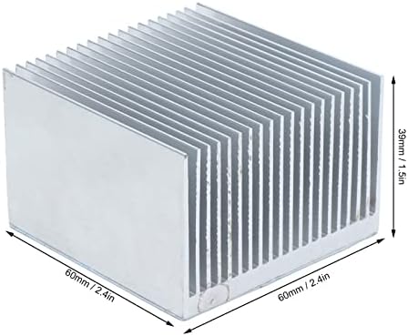 Soğutma Yüzgeçleri, Kompakt Boyut Güç Modülü için Elektronik için 4 Adet Yüksek Verimli Alüminyum Soğutucu (Yapışkanlı)