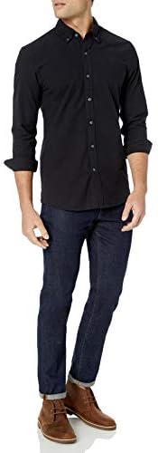 Goodthreads erkek Slim-fit Uzun Kollu Oxford Gömlek