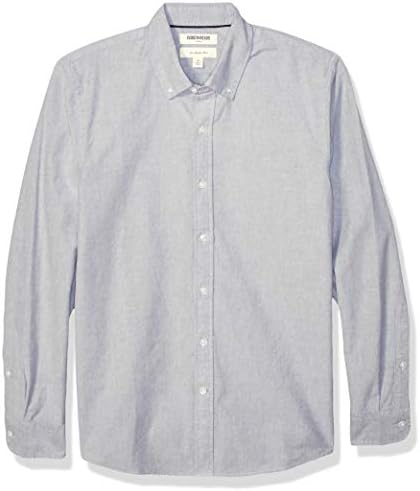 Goodthreads erkek Slim-fit Uzun Kollu Oxford Gömlek