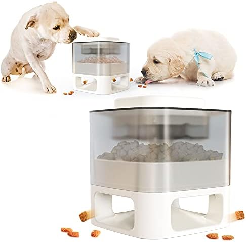 Flairstarus Köpek Pet Yavaş Tedavi Besleyici Interaktif Otomatik Besleyici Tedavi Oyuncaklar, otomatik Kedi Besleyici için