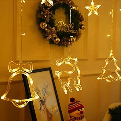 GANFANREN LED çelenk ışık dize Noel süs asılı Afiş ev yeni yıl dekor ıçin (Renk: Bir, boyutu: 3 metre)
