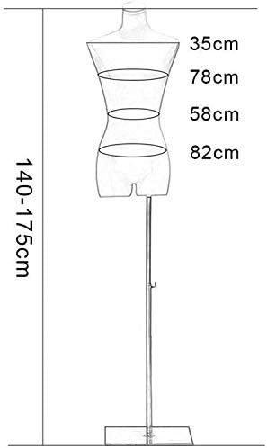 FENGNV Manken Vücut Metal Arms ıle Profesyonel Kadın Manken kadın Giyim Kumaş Terziler Kukla Ekran Büstü Ayrılabilir Kol Base210315