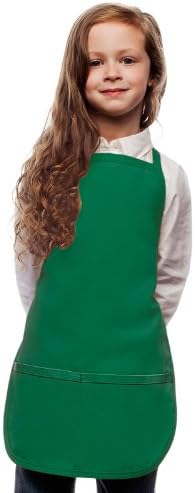 DayStar Giyim İki Cepli Çocuk / Çocuk Mutfak Şefleri Önlük Leke Bırakma ve Kırışmaya Dayanıklı Yüzeyler ile-Stil 250