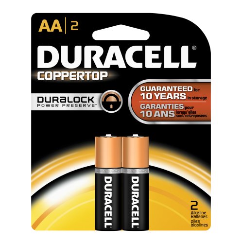 Duracell MN2400B2Z CopperTop Alkalin-Manganez Dioksit Batarya Normal Paket, AAA Boyutu, 1,5 V (54 Kartlık Kasa, Kart Başına
