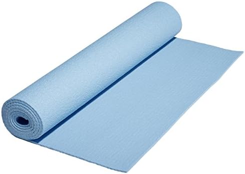 Bheka Deluxe Uzun Ömürlü Yoga Mat Gök Mavisi 48 İnç Uzunluğunda ve 24 İnç Genişliğinde