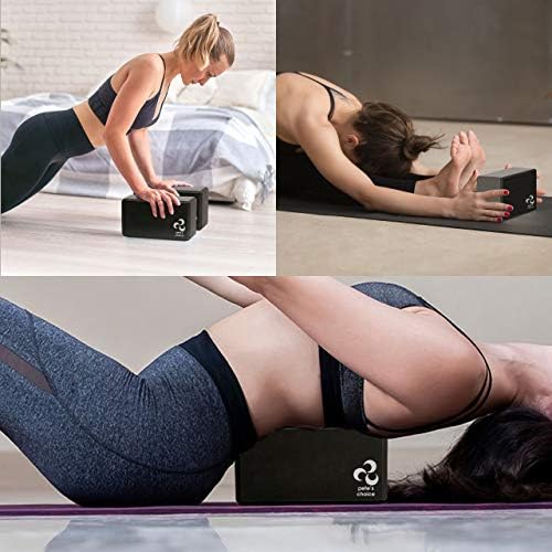 pete'in seçimi 2'li veya 5'li Yoga Egzersizi Ayarlanabilir Kayışlar 8Ft | Bonus eBook / Pilates ve Spor Salonu Antrenmanları