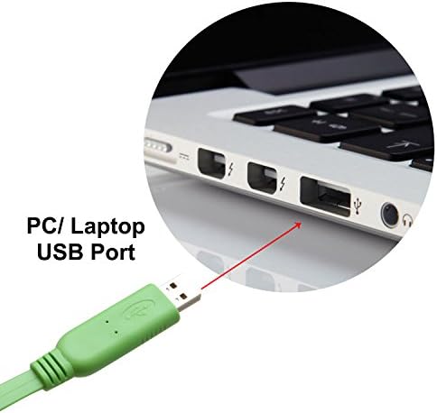 USB 2.0 RJ45 RS232 Cisco konsol yönlendiriciler anahtarları sunucular kablo FTDI 1.8 M SI-ADA24048