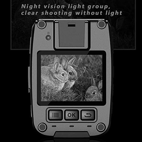 N Bir Vücut Kamerası, 16/32/64GB Sesli Vücuda Takılan Kamera,17 Saat Video Gece Görüşlü Hd 34 Milyon Piksel Kolluk Kaydedici,Güvenlik