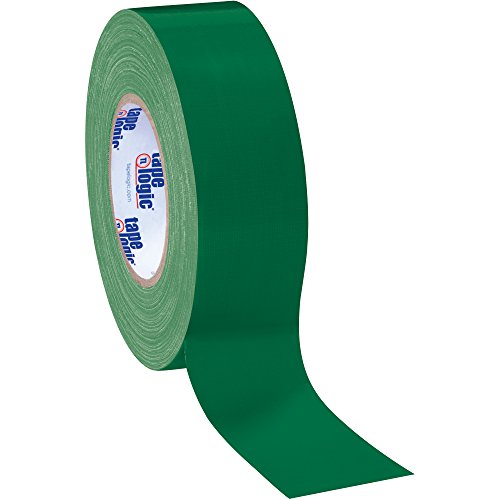 Poly Bag Guy Tape Logic Koli Bandı, 10 Mil, 2 x 60 yds, Yeşil, 24 / Kılıf