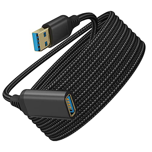 USB Uzatma Kablosu Yaygın Uyumlu Yüksek Hızlı İletim Örgülü USB3.0 Erkek Kadın Uzatma Hattı için Dizüstü Veri Bilgisayar Aksesuarları