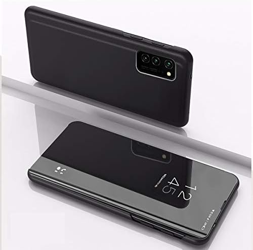 Samsung Galaxy S20 FE 5G makyaj aynası telefon Kılıfı, ZYZX Galaxy S20 Fan Edition Clear View Standı Kılıf Tam İnce Kaplama