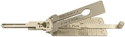 NSN14 IgnV3 Lishi 2 in 1, orijinal Lishi araçları NSN14 IgnV3, oto Araba Tamir Fiş Okuyucu El ve Ev aletleri (NSN14 IgnV3)