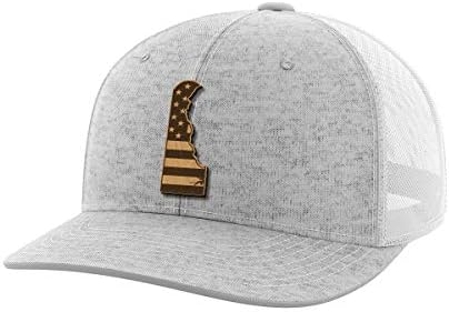 Delaware Birleşik Deri Yama Şapka